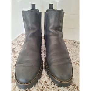 Thursday Boot Company LEGEND Black Leather‎ Chelsea Boots Women US 9